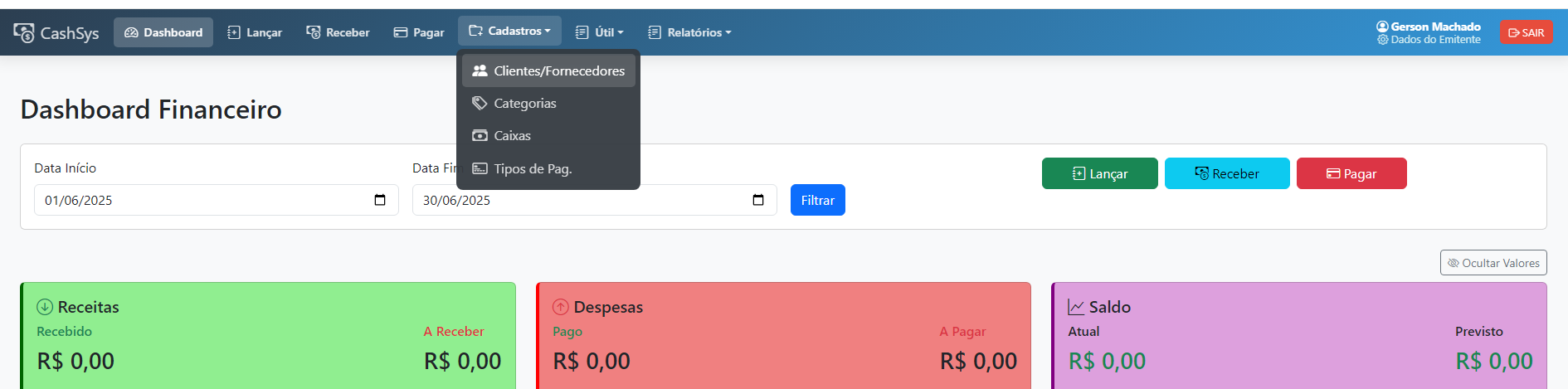 Clientes e Fornecedores